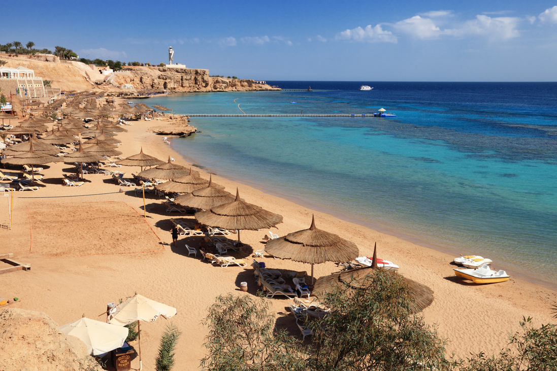 beach on Red Sea, Sharm el sheikh