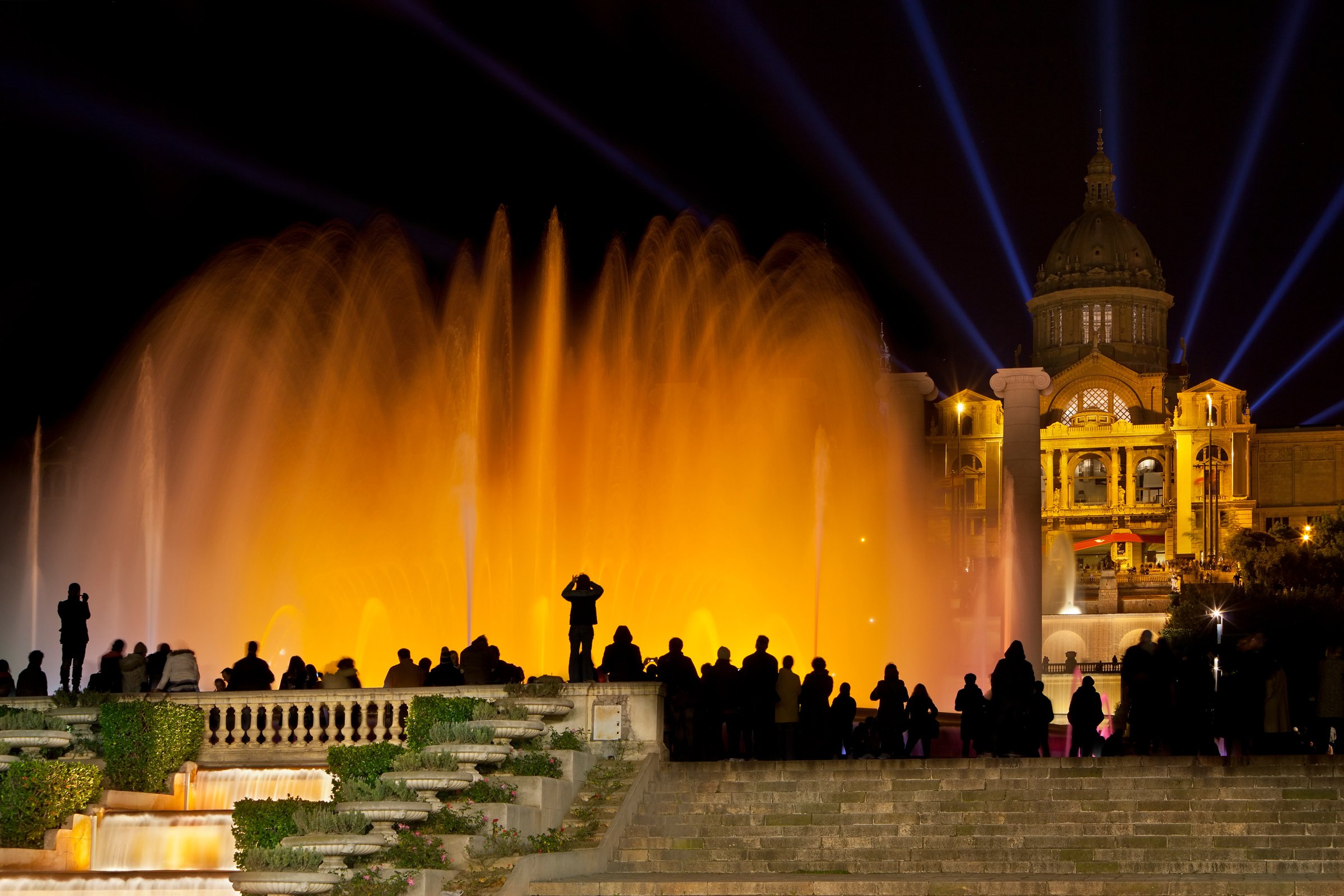 Font Màgica or Magic fountain show, Barcelona