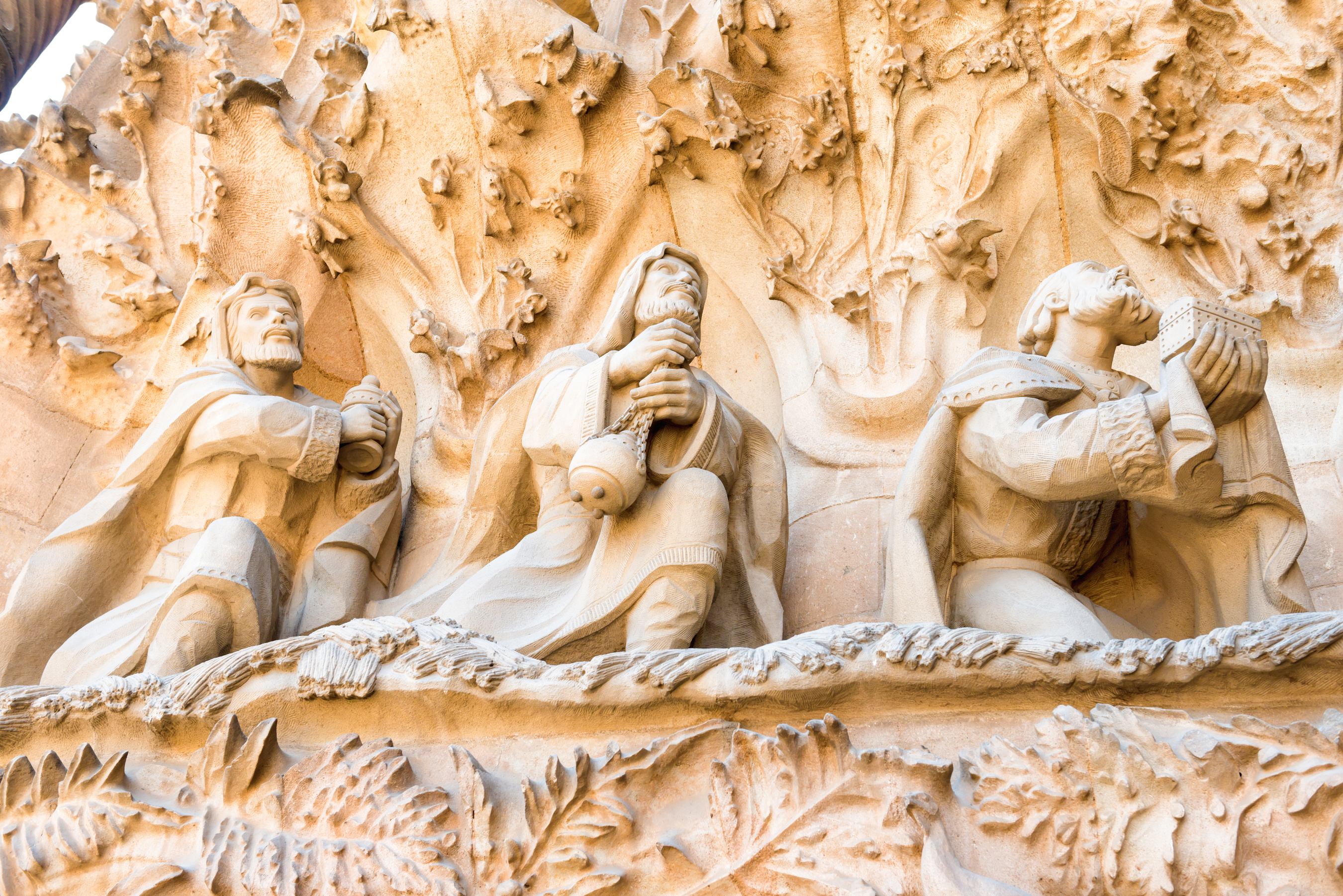 Detail of Sagrada Familia