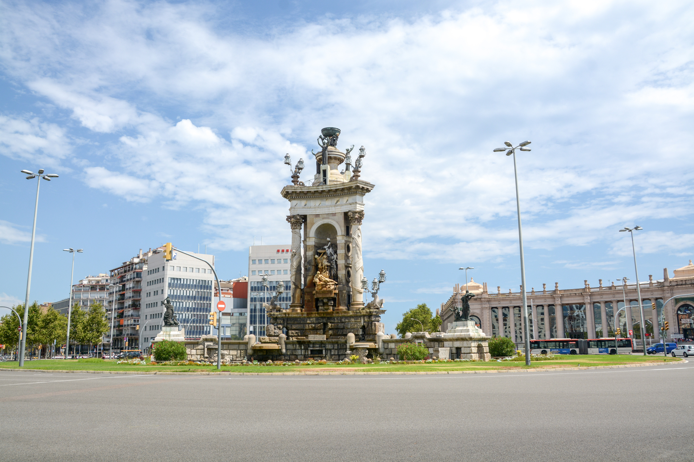 Plaza Espanya (Spain Square) 