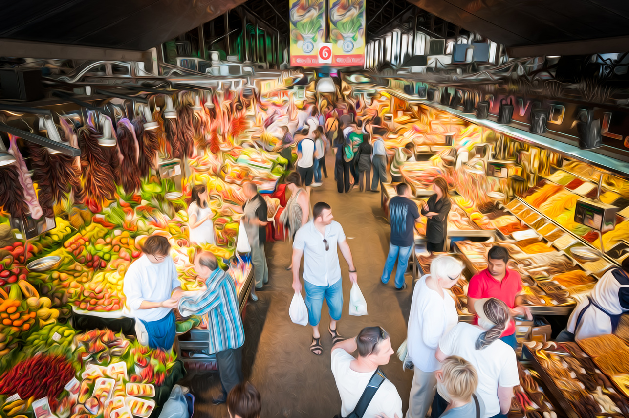 Boqueria Grocery Public Market  