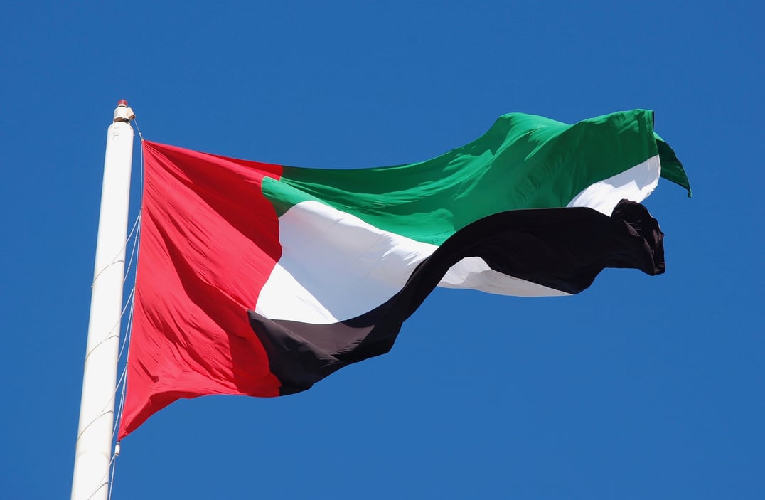 United Arab Emirates (UAE) Flag