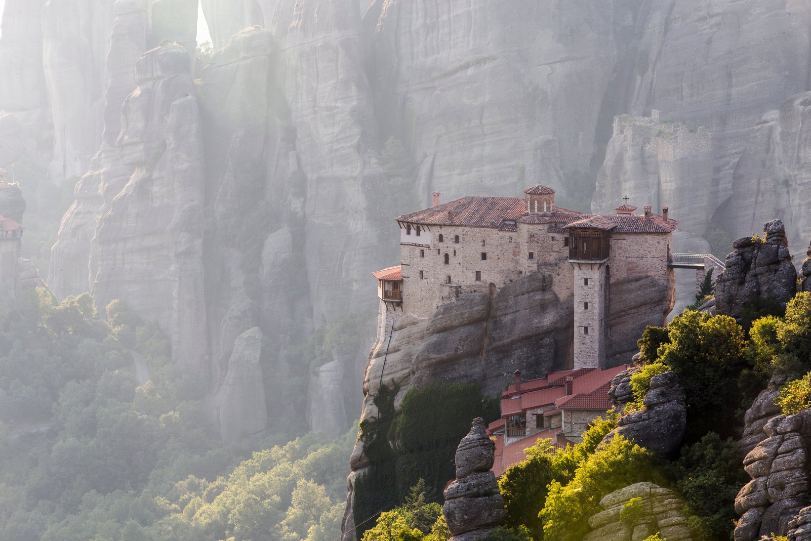 Meteors monasteries in Greece