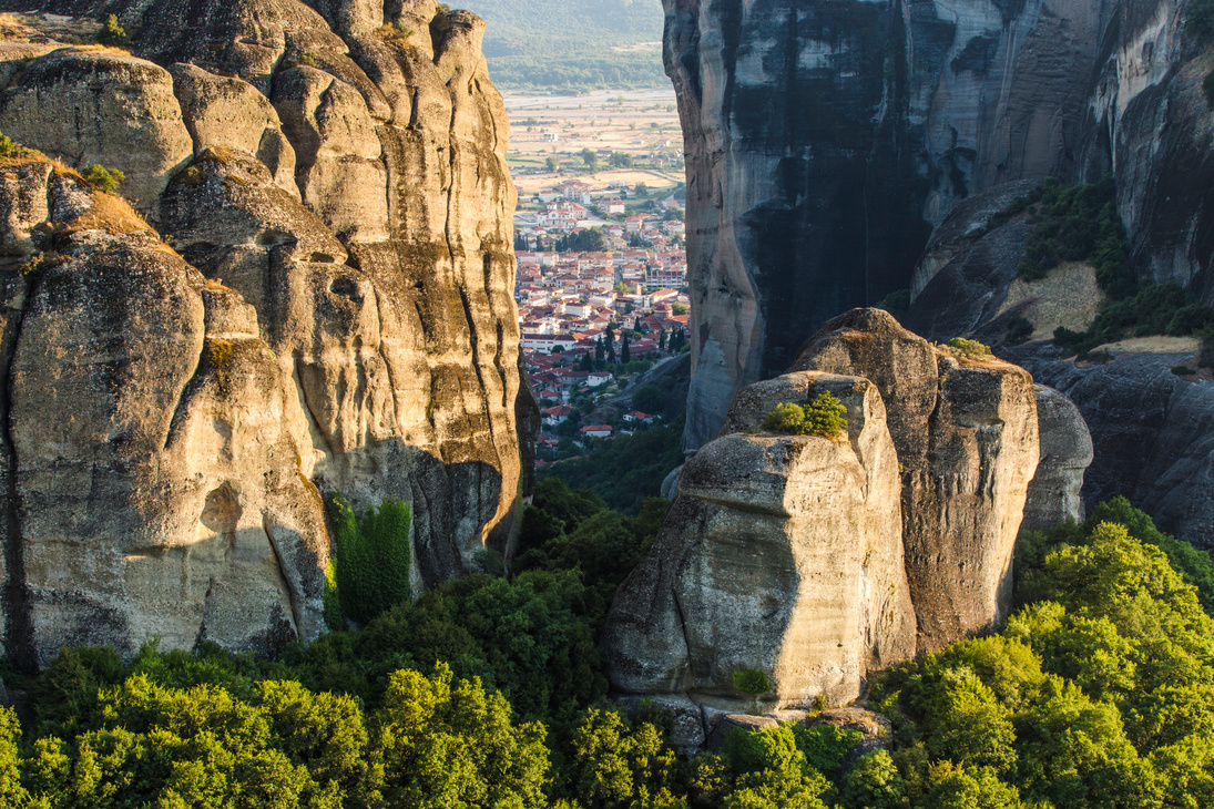 Meteors monasteries in Greece