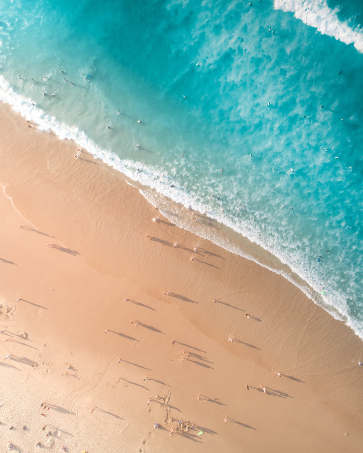 Aerial Photo of Sea