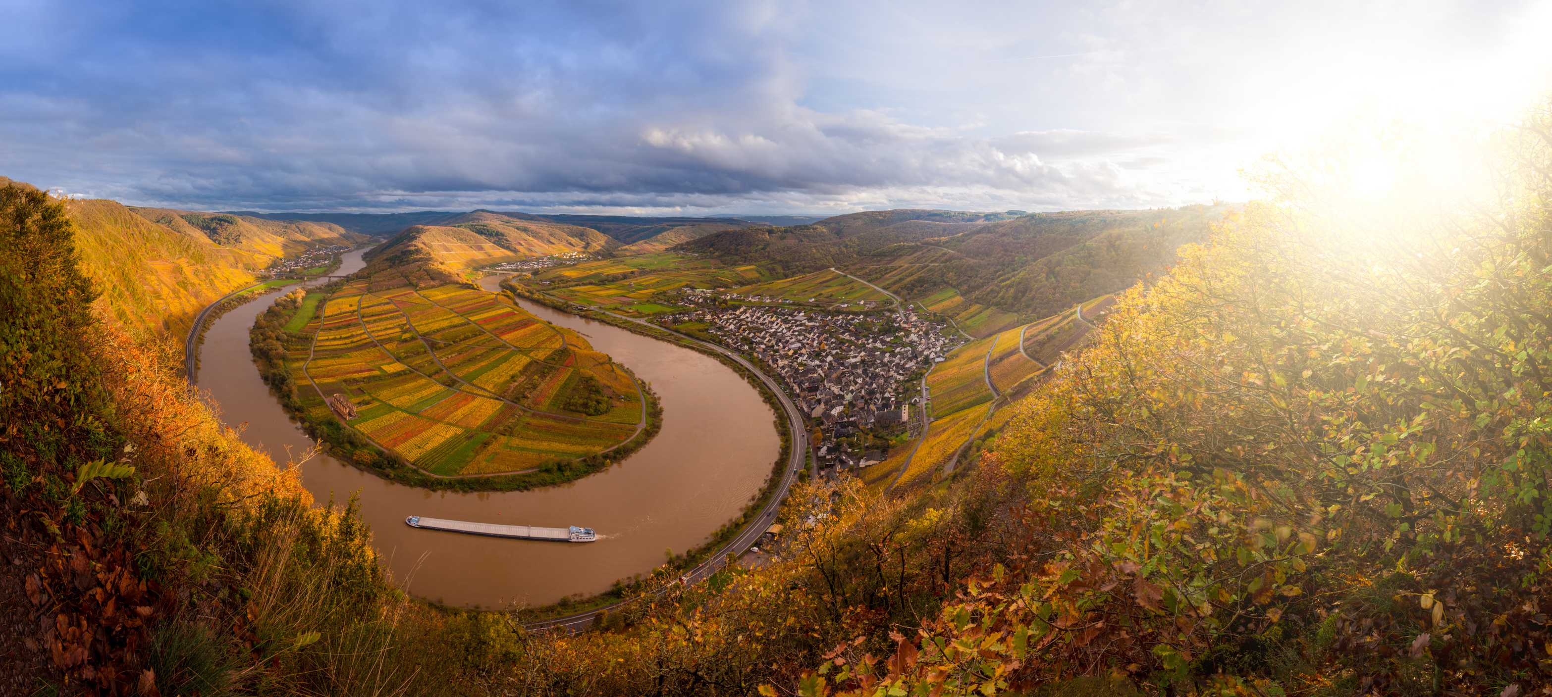 Sinuosity Moselle