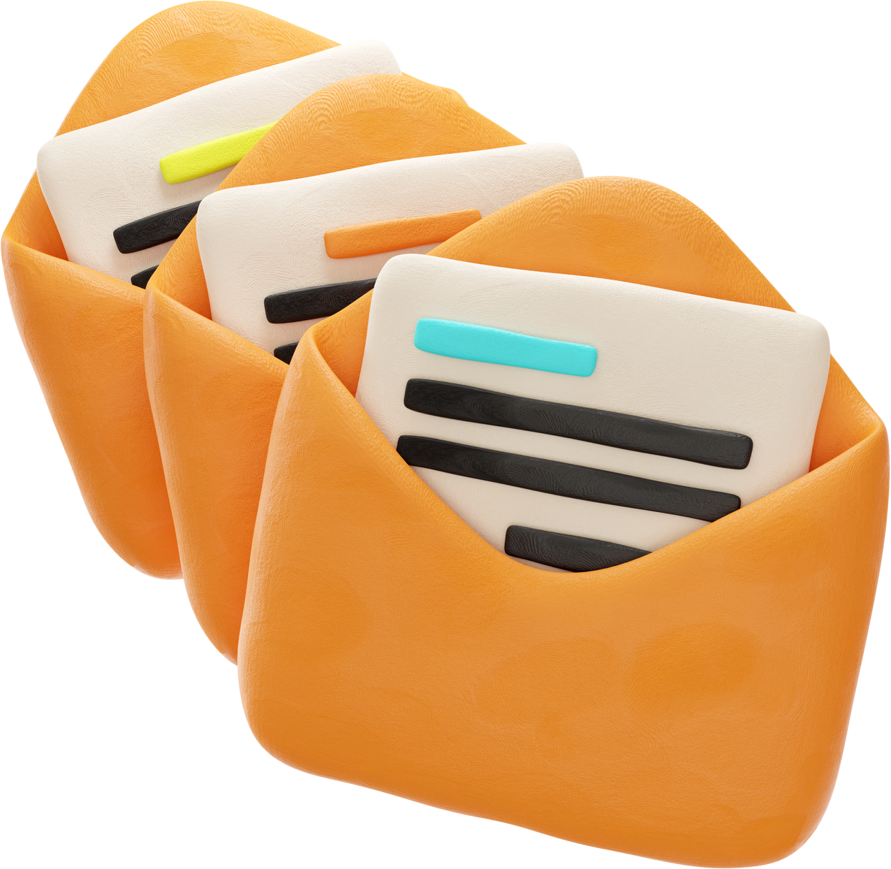 3d Envelope mail