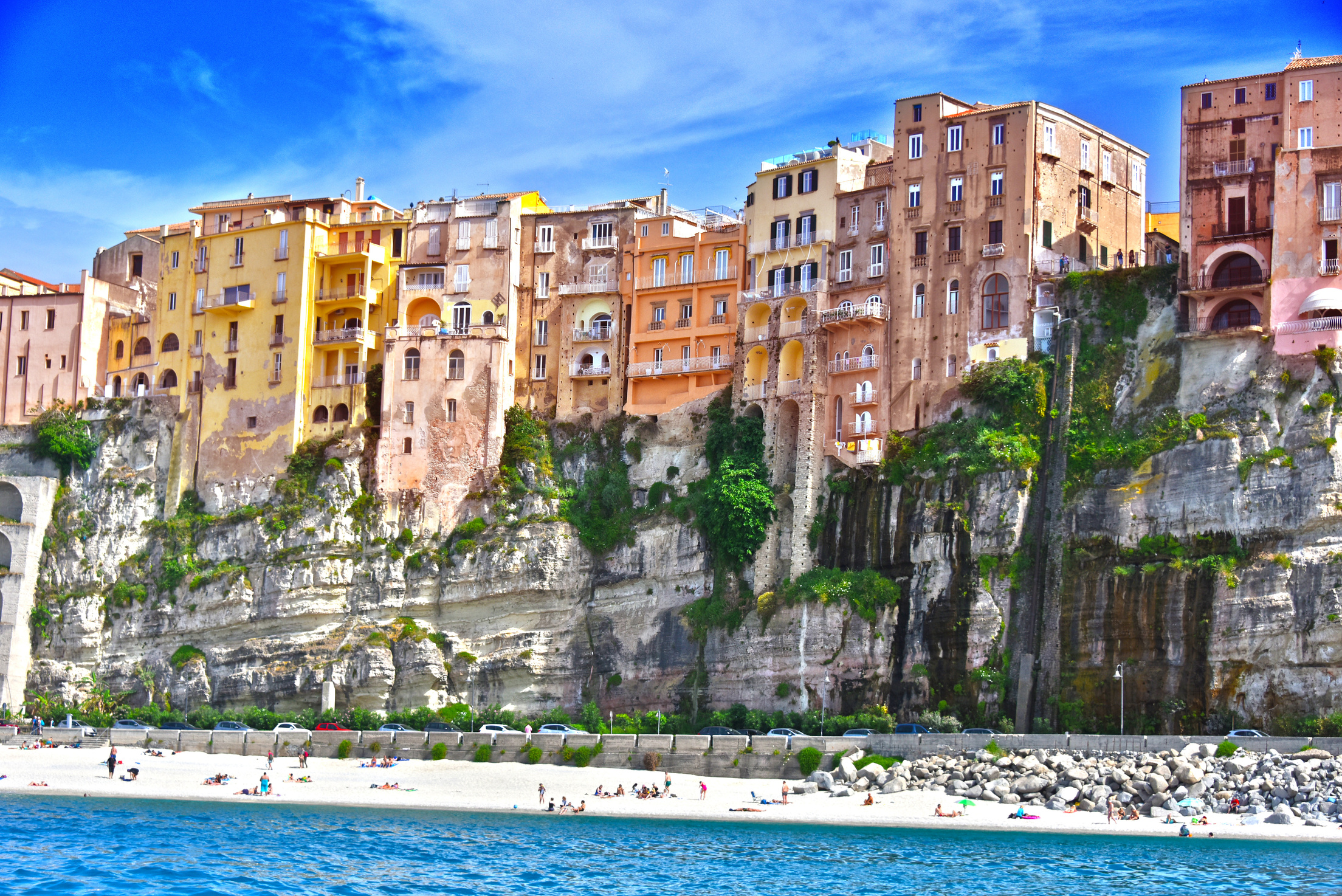 The city of Tropea, Calabria, Italy