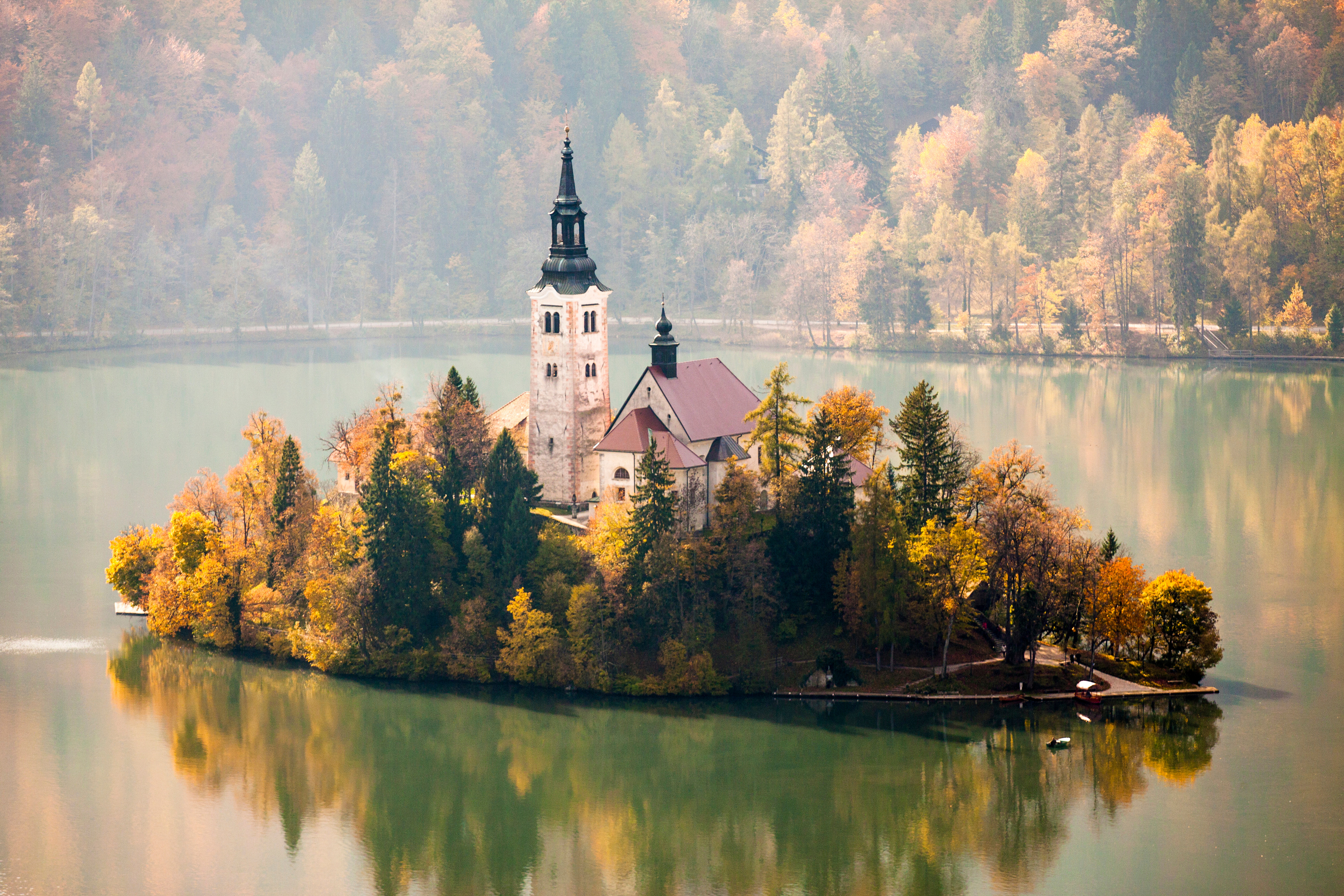 Lake Bled in Slovenia